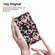 iPhone 15 Crystal Texture Colored Drawing Leather Phone Case - Plum Bossom
