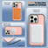iPhone 15 Defender Series XT MagSafe Magnetic PC + TPU Shockproof Phone Case - Pink+Grey