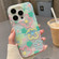 iPhone 15 Double Sided IMD Full Coverage TPU Phone Case - Hook Line Pink Yellow Blue Flowers