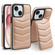 iPhone 15 Down Jacket Card Bag Holder MagSafe Phone Case - Rose Gold
