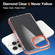 iPhone 15 Dual-Color Carbon Fiber Acrylic Hybrid TPU Phone Case - Grey
