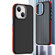 iPhone 15 Dual-Color Shockproof TPU Phone Case - Red