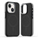 iPhone 15 Dual-Color Skin Feel MagSafe Phone Case - Black Grey