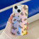 iPhone 15 Electroplating Laser Butterfly Phone Case - Black Butterflies AB5