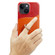 iPhone 15 Fierre Shann Oil Wax Texture Genuine Leather Back Cover Phone Case - Red
