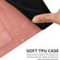 iPhone 15 Floral Pattern Leather Phone Case with Lanyard - Pink