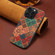 iPhone 15 Four Seasons Flower Language Series TPU Phone Case - Winter Blue