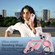 iPhone 15 Gold Shield CD Pattern MagSafe Magnetic Phone Case with Rotating Stand - Transparent Pink