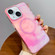 iPhone 15 Gradient MagSafe PC Hybrid TPU Phone Case - Pink