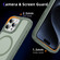 iPhone 15 Guard Magsafe Magnetic Ring Matte Phone Case - Green