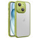 iPhone 15 Hardware Side Cooling Skin Feel Frosted Phone Case with Lens Film - Green