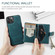 iPhone 15 JEEHOOD Retro Magnetic Detachable Leather Phone Case - Blue