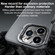 iPhone 15 Lens Holder Frosted Phone Case - Orange