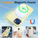 iPhone 15 Liquid Silicone MagSafe Magnetic Phone Case with Ring Holder - Yellow