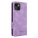 iPhone 15 Magnetic Clasp Leather Phone Case - Purple