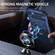 iPhone 15 MagSafe Magnetic Holder Phone Case - Blue