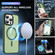 iPhone 15 MagSafe Magnetic Skin Feel Frosted Phone Case - Dark Green