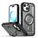 iPhone 15 MagSafe PC Phone Case with Lens Holder - Grey