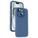iPhone 15 Microfiber Liquid Silicone Shockproof Phone Case - Blue