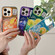 iPhone 15 Orange TPU Hybrid PC Phone Case - Brown