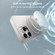 iPhone 15 PC Corrugated MagSafe Phone Case - White