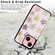 iPhone 15 Printed Double Buckle RFID Anti-theft Phone Case - Blossoming Flowers