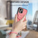 iPhone 15 Retro Card Wallet Fold Leather Phone Case with Strap - Pink