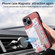 iPhone 15 Retro Painted Zipper Wallet Back Phone Case - pink