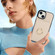 iPhone 15 RFID Anti-theft Card Ring Holder Phone Case - White