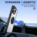 iPhone 15 Ring Holder PC Hybrid TPU Phone Case - Black