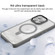 iPhone 15 Shield Armor MagSafe Holder Phone Case - Grey