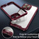iPhone 15 Shockproof Acrylic Phone Case with Lens Glass Film - Wine Red
