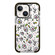 iPhone 15 Simple Illustration Pattern Full Coverage Phone Case - Fresh Flower C