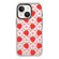 iPhone 15 Simple Illustration Pattern Full Coverage Phone Case - Love Strawberry Flower