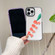 iPhone 15 Simple Illustration Pattern Full Coverage Phone Case - Weight Loss Cat A