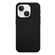 iPhone 15 Skin Feel Leather Texture MagSafe Magnetic Phone Case - Black