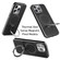 iPhone 15 Skin Feel PC+TPU Cooling Magnetic Magsafe Phone Case with Stand - Navy Blue