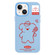 iPhone 15 Skin Feeling Jelly TPU Hybrid PC Phone Case - Koala Blue