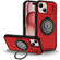 iPhone 15 Sliding Camshield TPU Hybrid PC Magnetic Holder Phone Case - Red