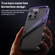 iPhone 15 S-shaped Stand Frameless Metal Phone Case - Silver