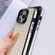 iPhone 15 Starry Bling Diamonds Lens Holder Phone Case - Green