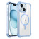 iPhone 15 Transparent MagSafe Magnetic Phone Case - Blue