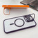 iPhone 15 U1 Invisible Lens Holder Acrylic + TPU MagSafe Magnetic Phone Case - Dark Blue