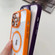 iPhone 15 U1 Invisible Lens Holder Acrylic + TPU MagSafe Magnetic Phone Case - Light Purple