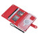iPhone 15 ViLi GHB-C Series RFID MagSafe Magnetic Flip Leather Phone Case - Red