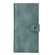 iPhone 15 ViLi GV Series MagSafe Magnetic Zipper Leather Phone Case - Green