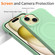 iPhone 15 Wave Texture MagSafe Magnetic Liquid Silicone Phone Case - Green