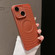 iPhone 15 Wave Texture PC Shockproof Phone Case - Maroon Red