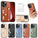 iPhone 15 Wristband Kickstand Card Wallet Back Phone Case with Tool Knife - Black