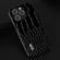 iPhone 15 Pro Max ABEEL Genuine Leather Crocodile Pattern Black Edge Phone Case - Black